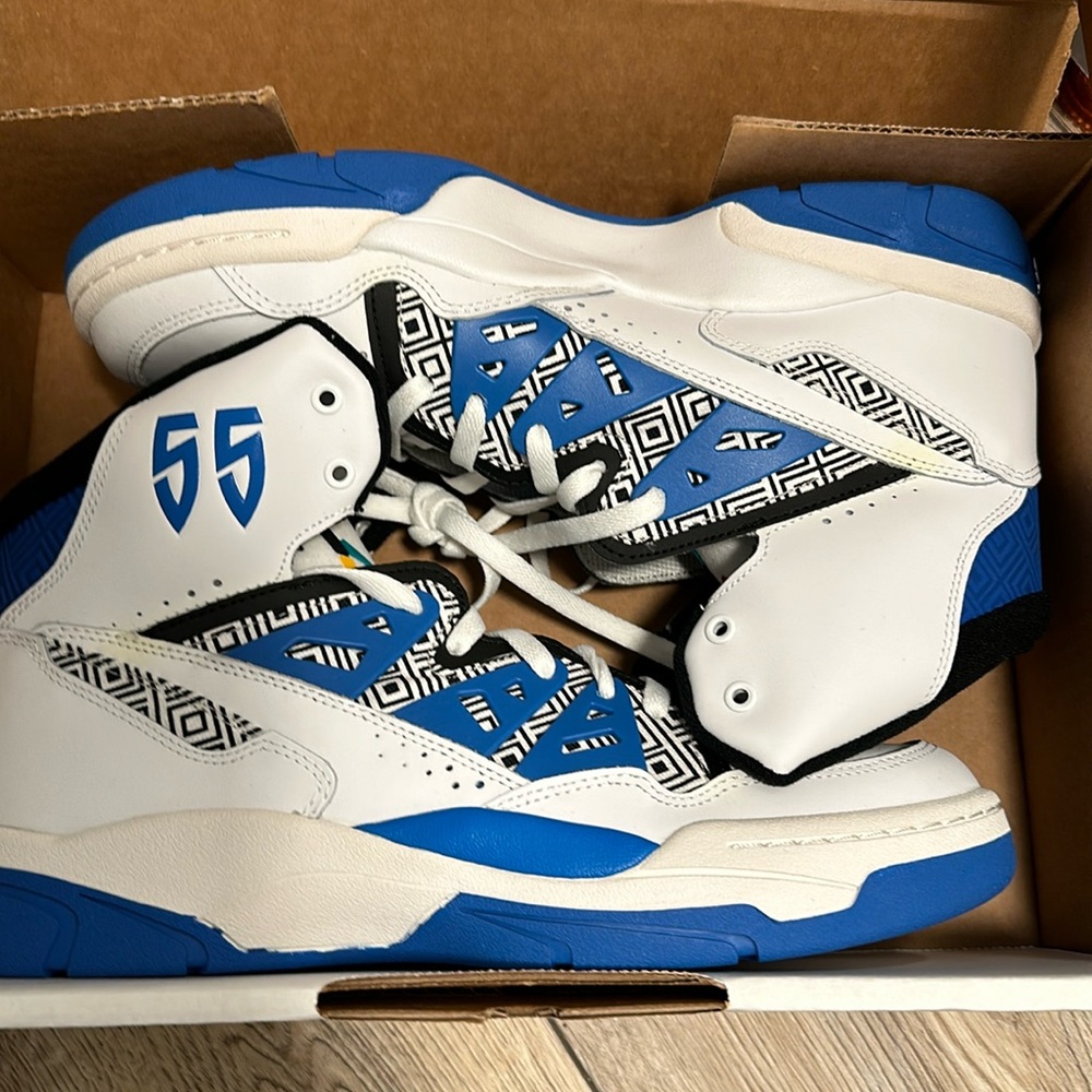 Brand new blue white Jordans